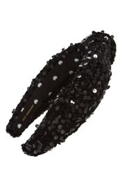 Lele Sadoughi Sequin Knotted Headband at Nordstrom