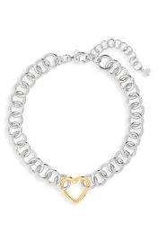 Lele Sadoughi Sweetheart Chunky Chain Necklace at Nordstrom