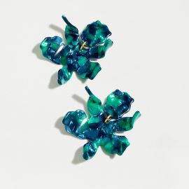 Lele Sadoughi X J.Crew Paper Lily earrings at J. Crew