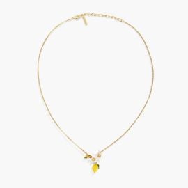 Lemon Flower Bud and Lemon Blossom Necklace Les Nrides at Les Nereides