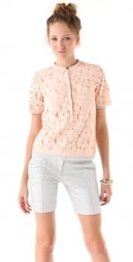 Lemons DVF top at Shopbop at Shopbop