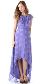 Lemon's blue hi low dress at Shopbop at Shopbop