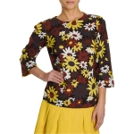 Lemons daisy print top by Marni at Barneys