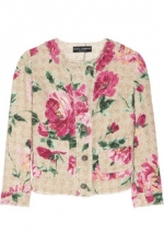 Lemons floral jacket by Dolce and Gabbana at Outnet