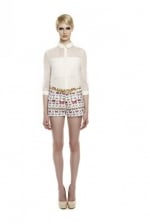 Lemons white lace blouse at Erinfetherston