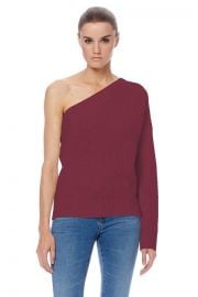 Lena One Shoulder Sweater by 360 Cashmere at 360 Cashmere