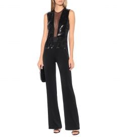 Lena Sequinned Jumpsuit - Galvan at Mytheresa