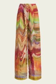 Lennox Wide-Leg Pants in Canyon Sunset at Olivia