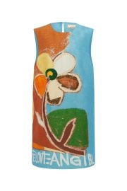 Lenny Embellished Mini Dress in Blue - Almais at Alemais