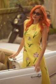 Leo Lin Cleo A Line Midi Dress at Anthropologie