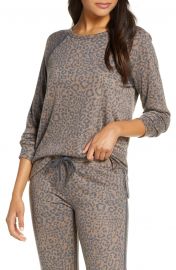 Leo Sport Long Sleeve Pajama Top at Nordstrom