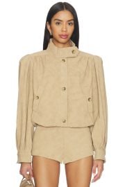 Leon Faux Leather Jacket at Revolve