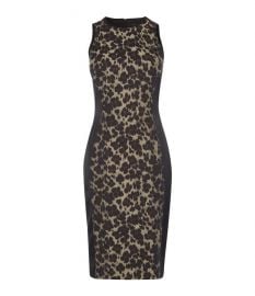  Leopard Bodycon Dress at Karen Millen