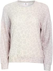 Leopard Cozy Sweatshirt by Sundry at Amazon