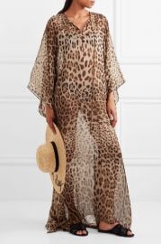 Leopard Kaftan by Dolce and Gabbana at Matches