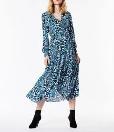 Leopard Midi Dress by Karen Millen at Karen Millen