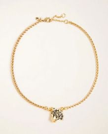 Leopard Necklace at Ann Taylor