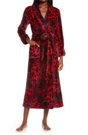 Leopard Plush Robe at Nordstrom