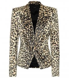 Leopard-Print Cotton-Blend Blazer  Tom Ford - at Mytheresa