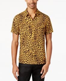 Leopard-Print Shirt by Guess at Macys