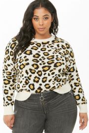 Leopard Print Sweater at Forever 21