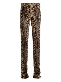 Leopard Print Trousers at Farfetch