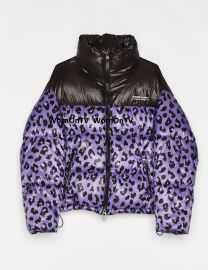 Leopard Puffer Jacket by Bershka at Bershka