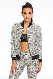 Leopard Spot Bomber Jacket by Gold Sheep Clothing at Gold Sheep