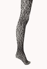 Leopard Tights at Forever 21