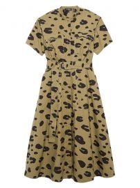 Leopard Utitlity Shirtdress by Theory at Saks Fifth Avenue