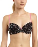 Leopard print bra by Betsey Johnson at Amazon