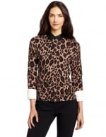 Leopard print cardigan like Lilys at Amazon