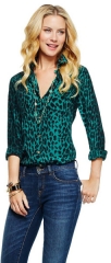 Leopard print shirt at C Wonder