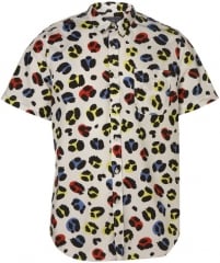 Leopard print short sleeve shirt at Topman