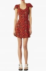 Leopard print tea dress by Topshp at Nordstrom