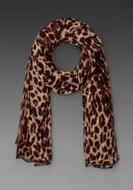 Leopard scarf by Anna Sui at Revolve