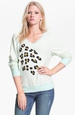 Leopard spots sweatshirt by Wildfox at Nordstrom