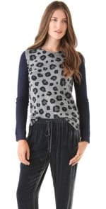 Leopard sweater from Rebecca Taylor at Shopbop