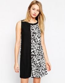 Leopard swing dress at Asos