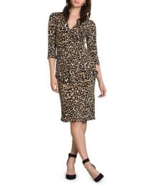 WornOnTV: Janai’s leopard print surplice dress on Good Morning America ...