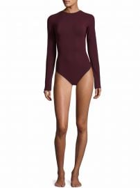 Leroy Microfiber Thong Bodysuit by Alix at Saks Fifth Avenue