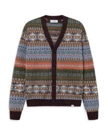 Les Deux Hordur Fair Isle Cardigan Sweater at Bloomingdales