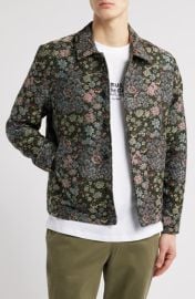 Les Deux Jaiden Floral Jacquard Overshirt at Nordstrom