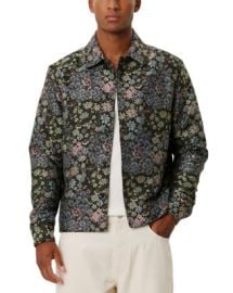 Les Deux Mens Jaiden Jacquard Overshirt Bloomingdales at Bloomingdales