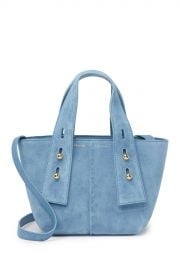 Les Second Suede Mini Tote Bag at Frame