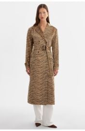Leslie | Tiger Print Trench Coat at Nordstrom