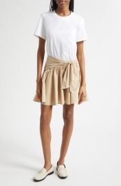 Leslie Mixed Media Dress at Nordstrom