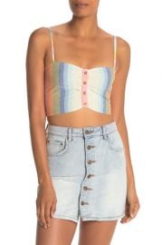 Let\'s Go Cropped Tank Top at Nordstrom Rack