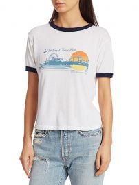 Let The Good Times Roll Cotton Ringer T-Shirt at Saks Off 5th