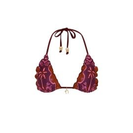 Lettuce Edge Bralette Bikini Top - Whiskey Waves Kulani Kinis at Kulani Kinis